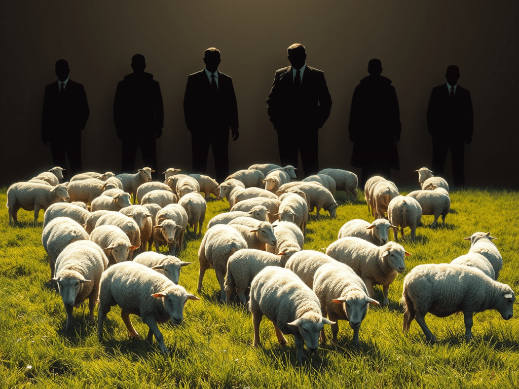 Are we Sheeple or Sheep of His&nbsp;Pasture?