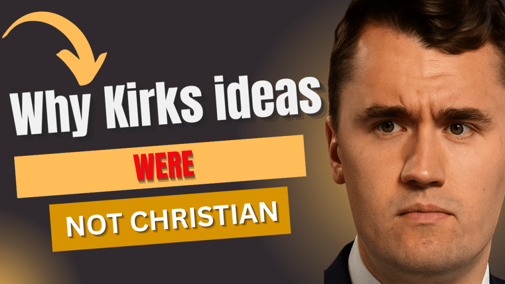 Charlie Kirk and the False Gospel of Christian&nbsp;Nationalism